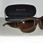 Brand New Ralph Lauren Chocolate Sunglasses: 907 & Case