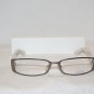 B. New Christian Dior Gray Eyeglasses: Mod. 3710 & Case