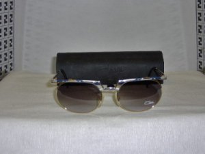 Brand New Cazal Blue & Gold Sunglasses: Mod. 265 & Case