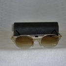 Brand New Cazal Gold Sunglasses: Mod. 764 & Case