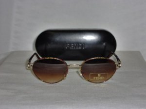 Brand New Fendi Tortoise Sunglasses: Mod. 69 & Case