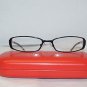 Brand New Valentino Black Eyeglasses: Mod. 5341 53-16 & Case