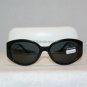 B. New Yves Saint Laurent Black Sunglasses 6546 & Case