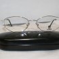 Brand New Fendi Palladium Eyeglasses: Mod. 556 & Case