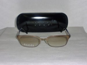 Brand New Gucci Chestnut Sunglasses: Mod. 1647 & Case