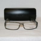 Brand New Calvin Klein Cream Grey Eyeglasses: Mod. 696 & Case