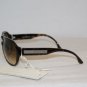 New Emporio Armani Olive Amber Sunglasses: 9301 & Case