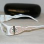 New Roberto Cavalli White Eyeglasses: Mod. Azeztulite RC 483 (021) 54-16 & Case
