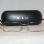 New Gucci Ruthenium Eyeglasses: Mod. 1848 54-15 & Case