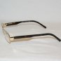 New YSL Yves Saint Laurent Gold Eyeglasses: Mod. 2153 & Case