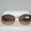 New YSL Yves Saint Laurent Vintage Gold Sunglasses: Mod. 6036 & Case