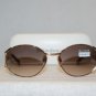 New YSL Yves Saint Laurent Vintage Gold Sunglasses: Mod. 6036 & Case