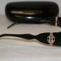 New Roberto Cavalli Black Eyeglasses: Mod. Azeztulite RC 483 (001) 54-16 & Case