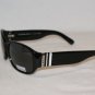 New Ralph by Ralph Lauren Black Sunglasses: 7585 & Case