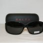 New Ralph by Ralph Lauren Black Sunglasses: 7585 & Case