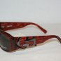 New Giorgio Armani Marble Red Sunglasses: Mod 432 &Case