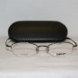 New DKNY Titanium Gunmetal Eyeglasses: Mod. 6613 & Case