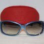 New Emporio Armani Blue Sunglasses: Mod. 9302 & Case