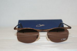 New Vintage Cazal Brown Sunglasses: Mod. 768 & Case