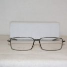 New Christian Dior Homme Grey Eyeglasses: Mod. 0026 (0CQ4) 52-14 & Case