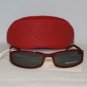 New Emporio Armani Red Sunglasses: Mod. 9035 & Case