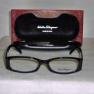 B. New Salvatore Ferragamo Black Eyeglasses: Mod. 2644