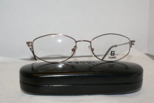 Brand New Fendi Bronze Eyeglasses: Mod. 556 & Case
