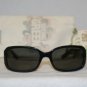 Brand New Juicy Couture Shiny Black Sunglasses: Mod. Fern (D28P) 55-17 & Case