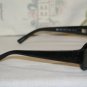 Brand New Juicy Couture Shiny Black Sunglasses: Mod. Fern (D28P) 55-17 & Case