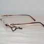 B. New Giorgio Armani Red Eyeglasses: Mod. 310 & Case