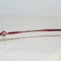 B. New Giorgio Armani Red Eyeglasses: Mod. 310 & Case