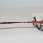 B. New Giorgio Armani Red Eyeglasses: Mod. 310 & Case