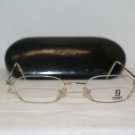 Brand New Fendi Palladium Eyeglasses: Mod. 531 50-19-135 & Case