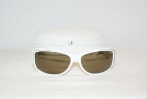 Brand New Diesel White Sunglasses: Mod. 0031 & Case
