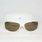 Brand New Diesel White Sunglasses: Mod. 0031 & Case