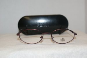 Brand New Fendi Red Eyeglasses: Mod. 544 & Case