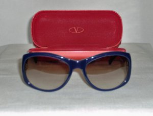 Brand New Valentino Blue Sunglasses: Mod. 5440 & Case