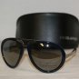 New DSquared DSquared2 Blue & Silver Sunglasses: Mod. DQ 0031 (90B) 60-16 & Case