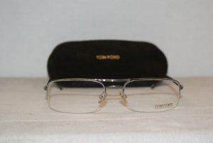 Brand New Tom Ford Light Ruthenium Eyeglasses: Mod. 5048 (753) 55-14 & Case