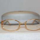 New Christian Dior Orange Eyeglasses: Mod. 3028 & Case
