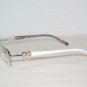 New Dolce & Gabbana Shiny Silver Eyeglasses: 1145 &Case