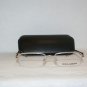 New Dolce & Gabbana Shiny Silver Eyeglasses: 1145 &Case