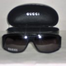 Brand New Gucci Black Sunglasses: Mod. 1556 & Case