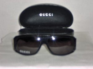 Brand New Gucci Black Sunglasses: Mod. 1556 & Case