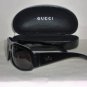 Brand New Gucci Black Sunglasses: Mod. 1556 & Case