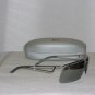 Brand New Christian Dior Silver Sunglasses: Mod. Clubbing & Case