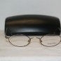 Brand New Calvin Klein Tortoise Gold Eyeglasses: Mod. 143 (553) 45-20 & Case
