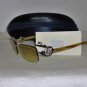 B. New Giorgio Armani Gold Sunglasses: Mod. 406 &Case