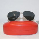 B. New Valentino Silver 0K4Q Sunglasses Mod 5378 & Case