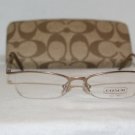 Brand New Coach Sand Eyeglasses: Mod. Hailey 50-16 & Case